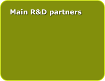 Main R&D partners